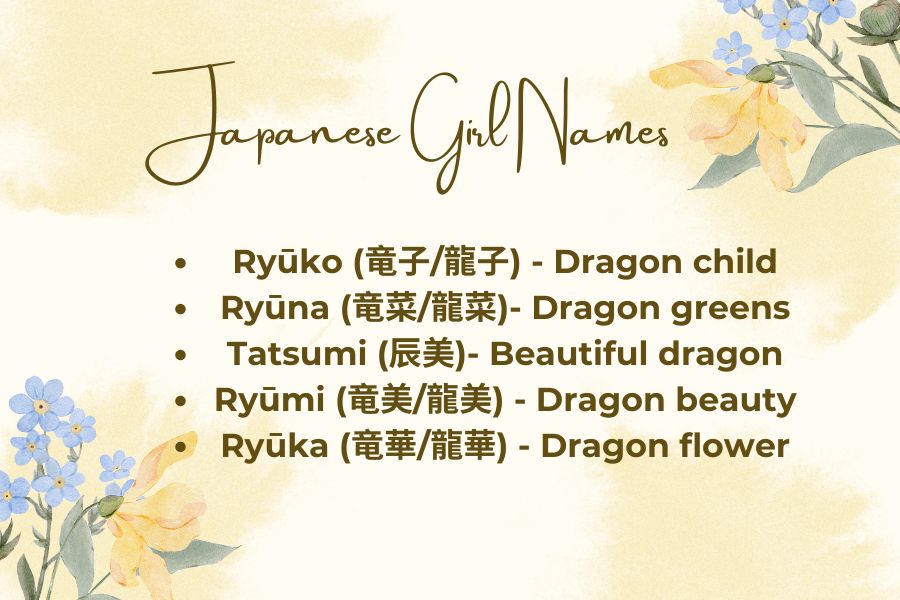 Japanese Dragon Names_