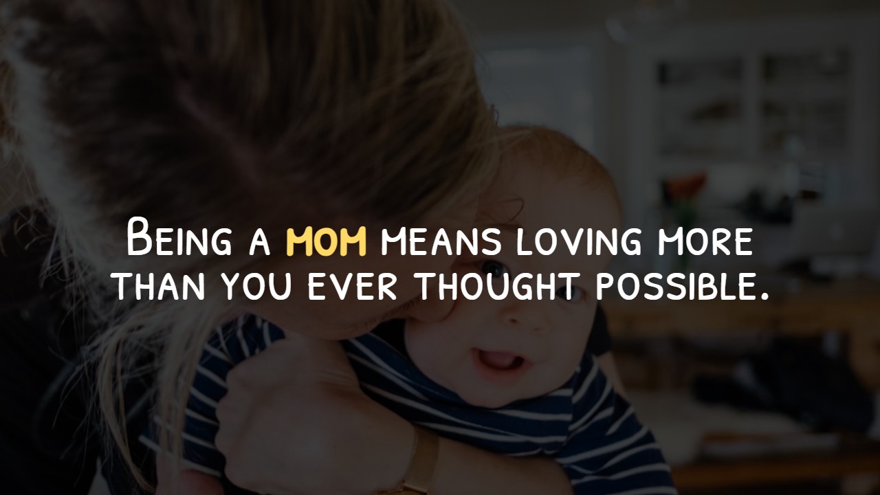 Becoming a Mom Quotes