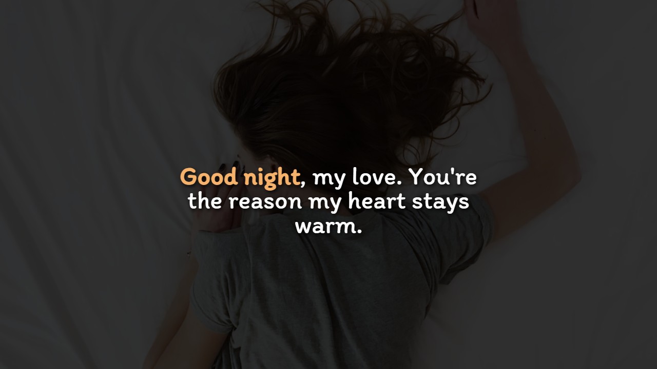 Sweet Good Night Message For Her