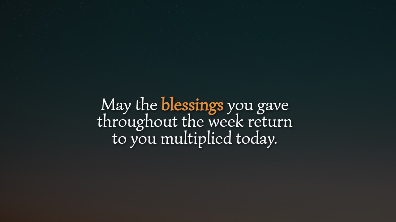 Friday Blessings And Prayers Quotes