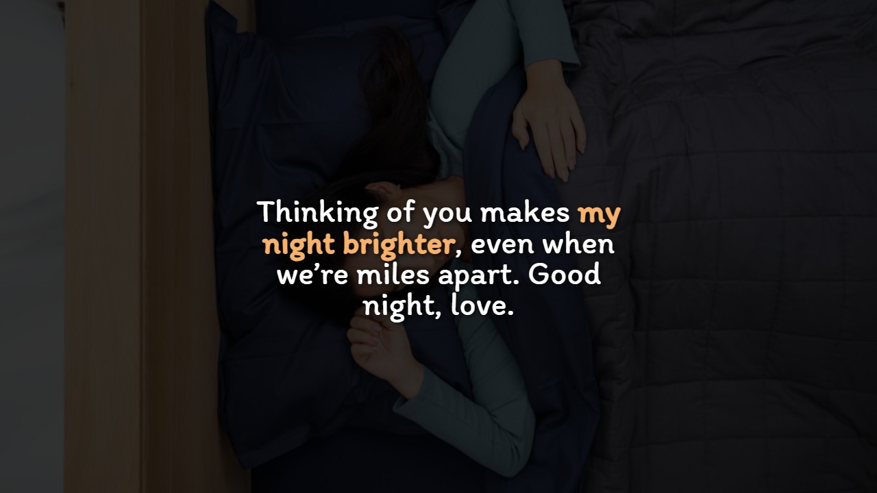 Heart Touching Good Night Text For Her