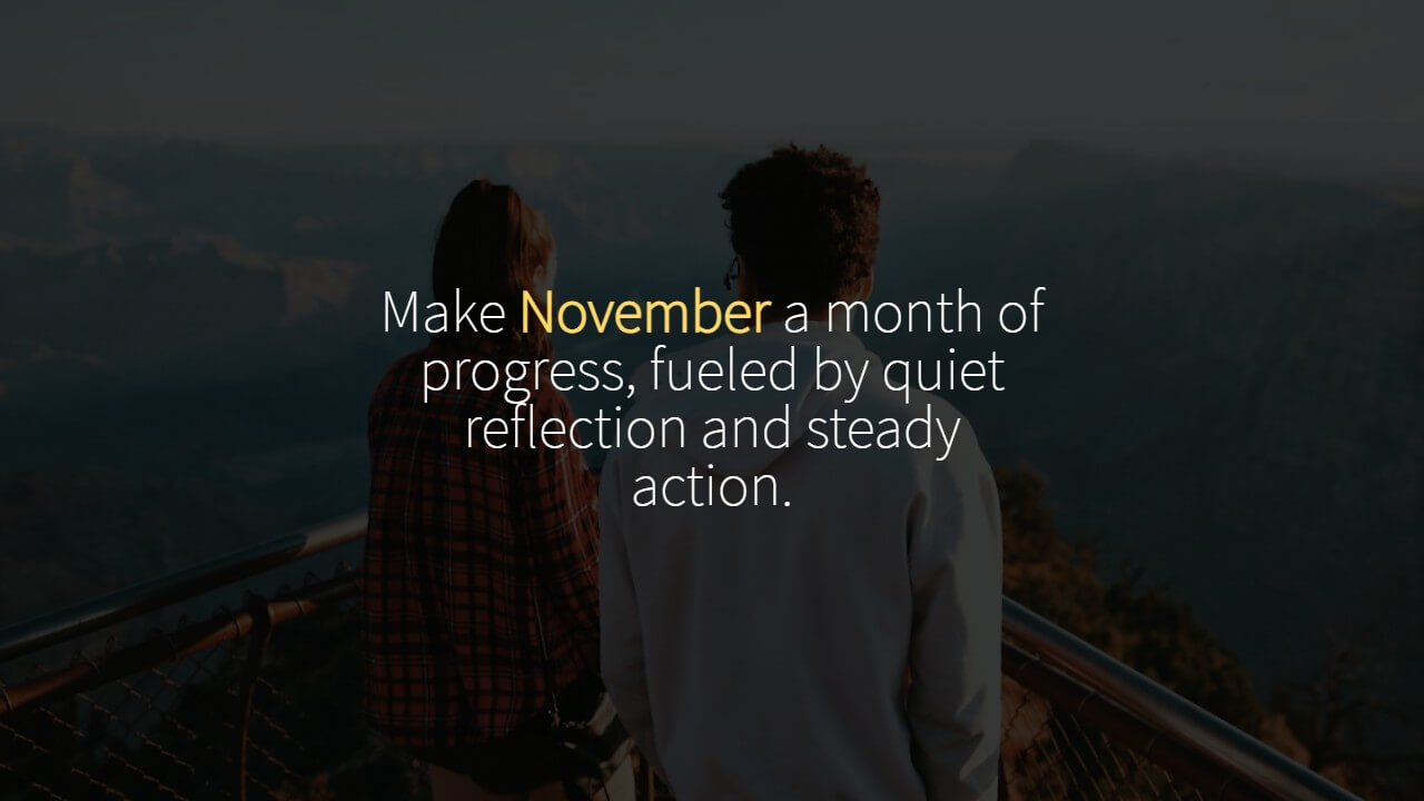 November Motivational Quotes