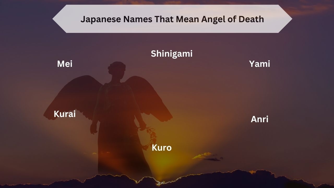 Japanese Names That Mean Angel of Death