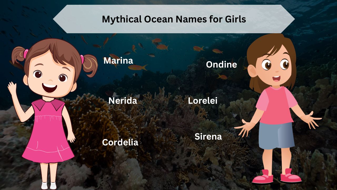 Mythical Ocean Names for Girls