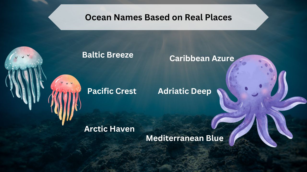 Ocean Names Based on Real Places