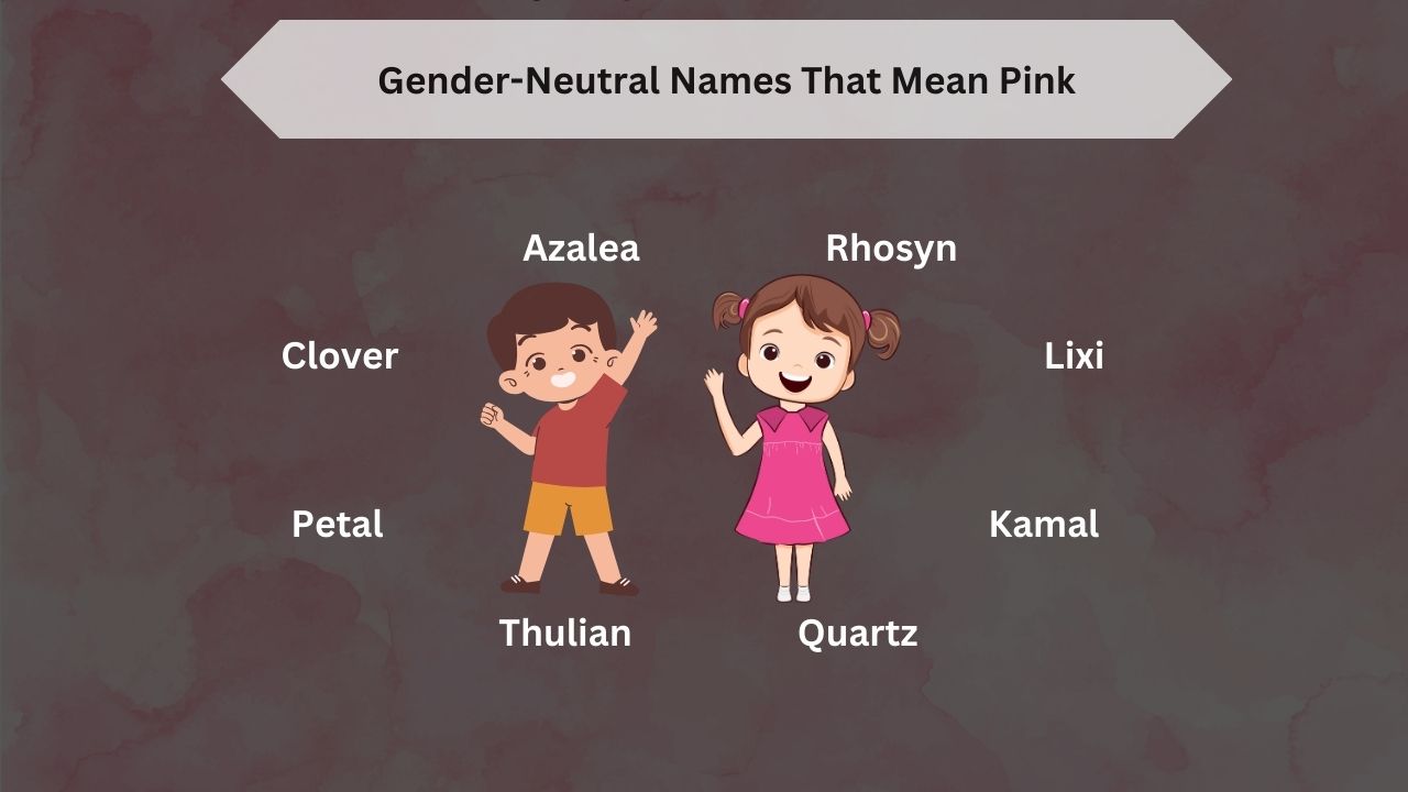 Gender-Neutral Names That Mean Pink