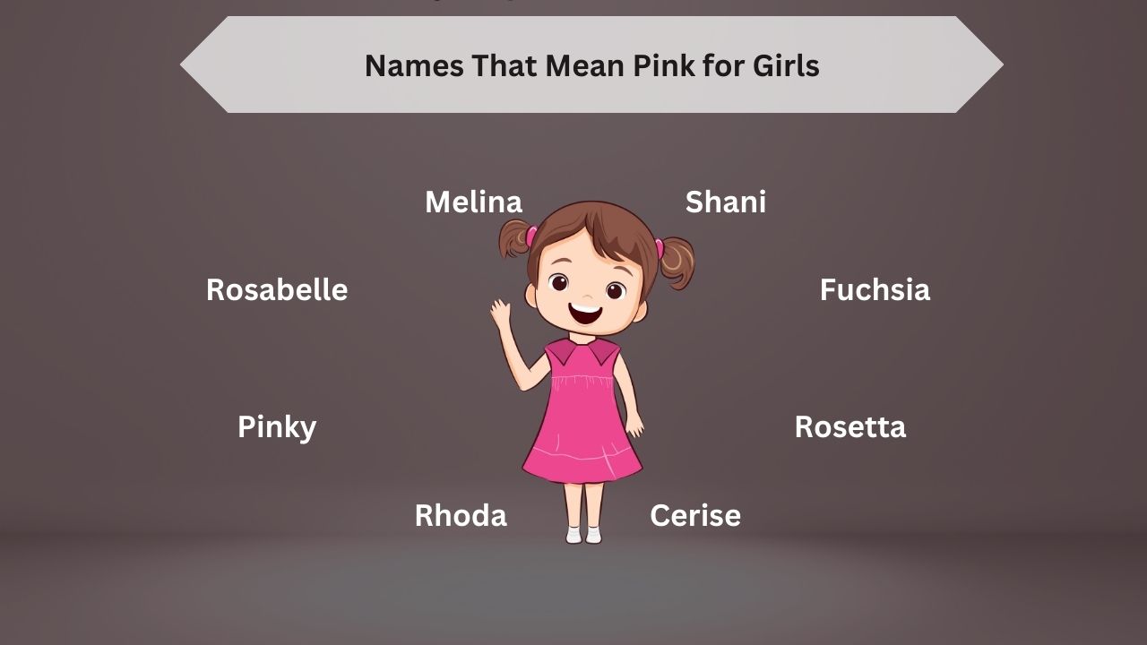 Names That Mean Pink for Girls