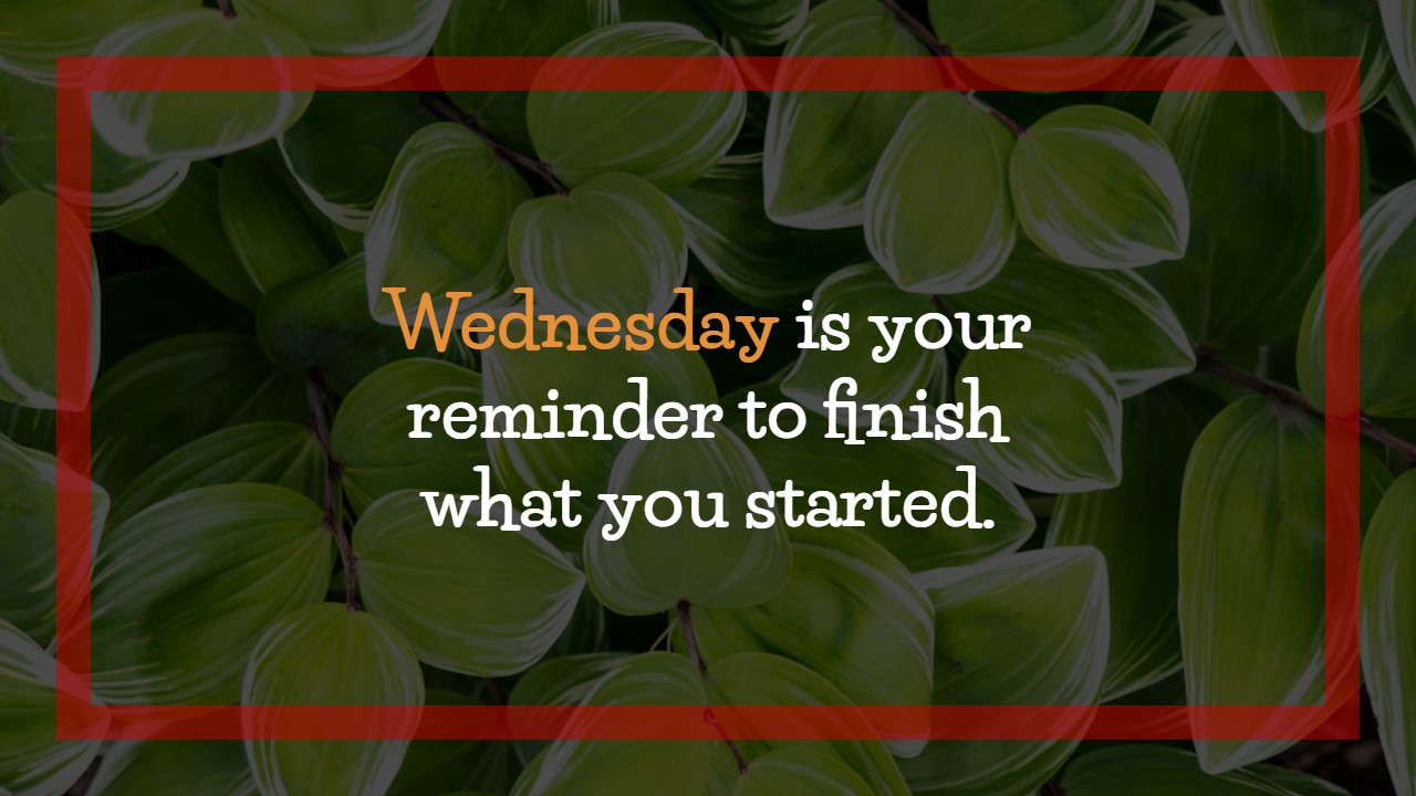 Wednesday Quotes for Work