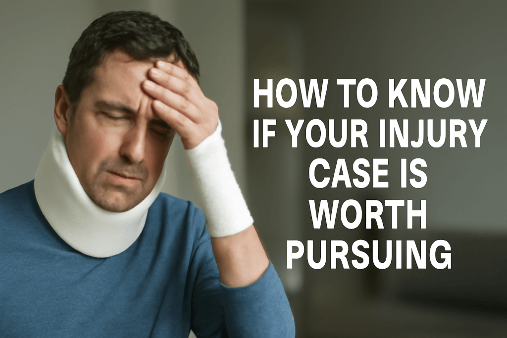 How to Know If Your Injury Case Is Worth Pursuing