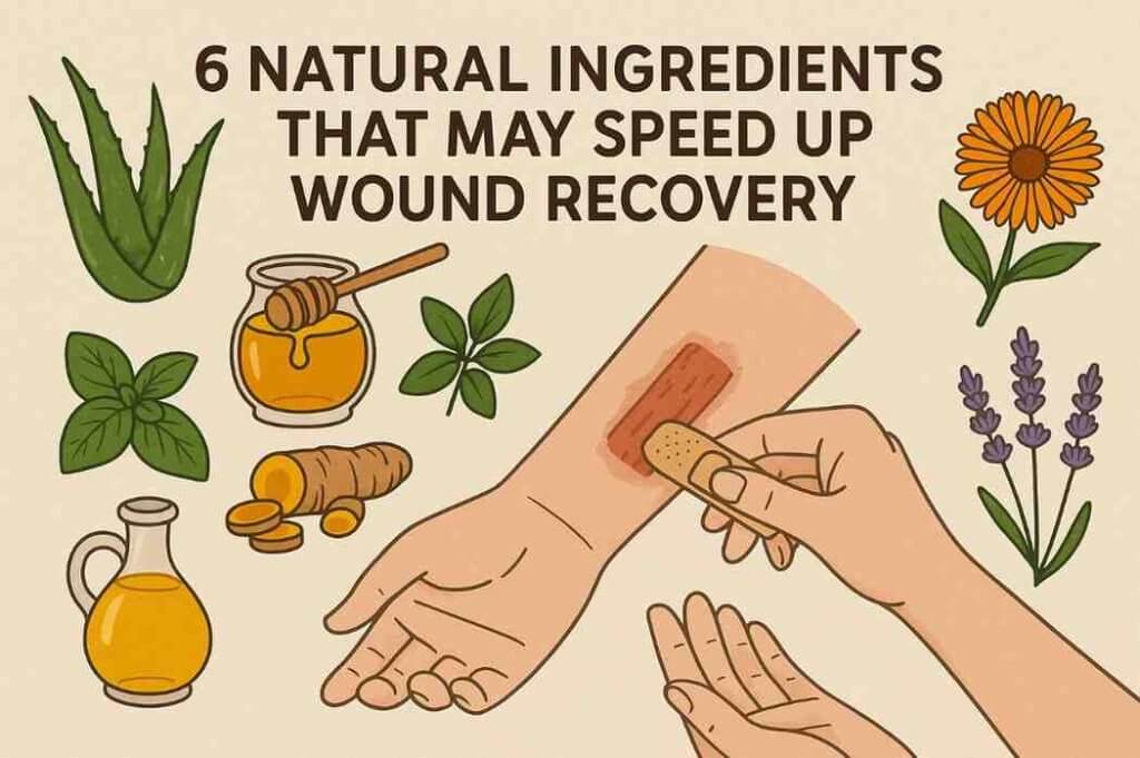 6 Natural Ingredients That May Speed Up Wound Recovery
